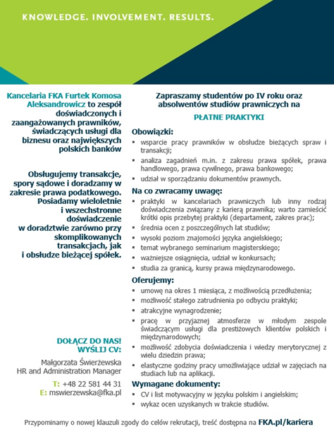 Ogłoszenie Staż Ogłoszenie Staż